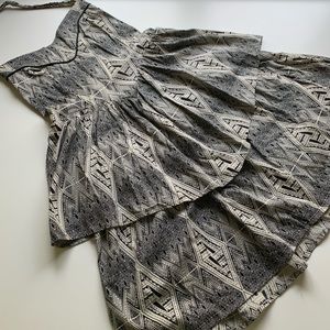 Nooworks Tiered Ruffle Dress, Small